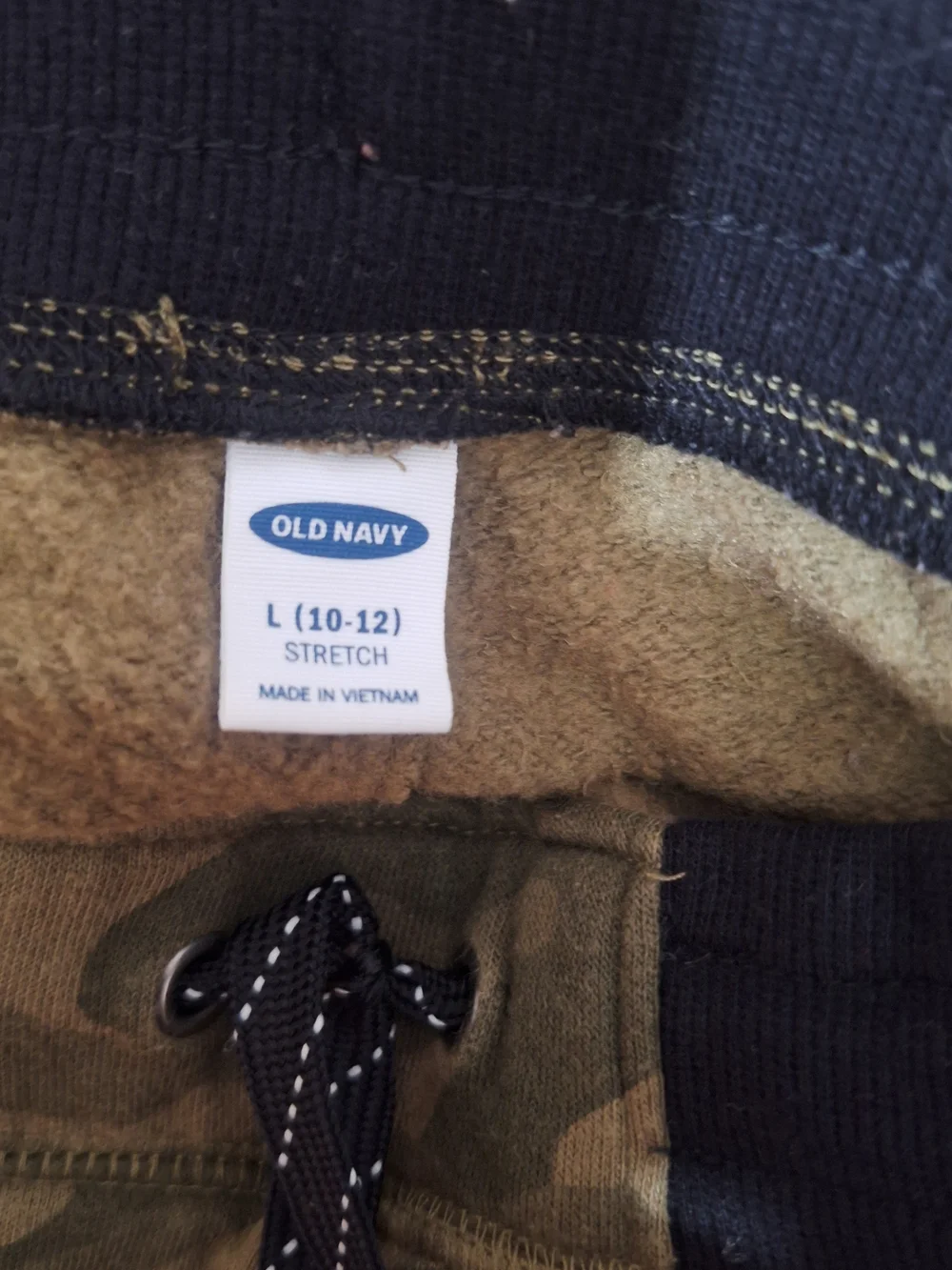 Old Navy Kids Camo Joggers - Olive Green